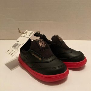 Reebok Baby Shoes‎ Club C Cardi B Collaboration Infant Toddler Size 4 Slip On